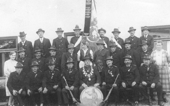 Hubertussch&uuml;tzen 1929